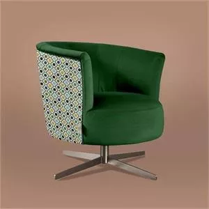 Lily Swivel Plain & Pattern